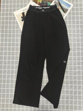 Regular Alo Yoga Black Trouser 🙋🏻‍♀️Women's Sz XXS-XS😉